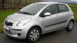 Тойота Ярис. 2008 года. Интерьер. ОБЗОР Toyota Yaris P2