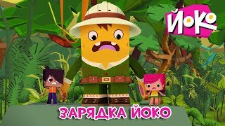 Весёлые мультфильмы - ЙОКО - Зарядка Йоко - Трейлер - Мультики для детей