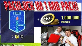 Extremes PACKLUCK im 1.000.000 COINS FUT BIRTHDAY PACK! ?? Fifa 18 Pack Opening Ultimate Team