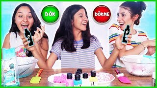 Slime Challenge Dök Dökme Slaym Eğlenceli Çocuk Videosu Dila Kent