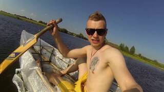 ПРОЗРАЧНАЯ ЛОДКА ИЗ ПЛЕНКИ - DIY