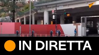 #Olimpiadi, situazione dall'esterno dello Stadio Olimpico mentre si svolge la cerimonia di chiusura