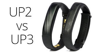 Сравнение Jawbone UP2 и UP3