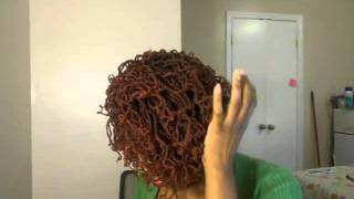 Styles for medium length locs -  Faux Asymmetrical Bob
