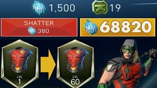 Injustice 2 Mobile. HOW HARD IS MAXING OUT A PIECE OF GEAR. GEAR MANAGING TIPS.