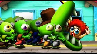 Zombie Tsunami #12 Игровой мультик для детей про зомби, веселый детский мультик игра для малышей