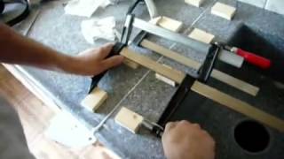 Установка столешницы из искусственного камня