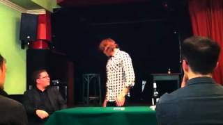 Why you should NOT film David Stone in Lecture !