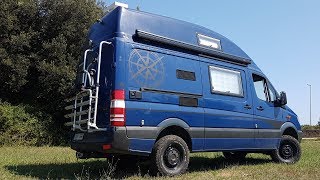 04 Mercedes Sprinter 4x4 Van conversion Camper. Final result.