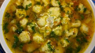 Обалденный суп с галушками !Очень вкусно !