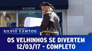 Os Velhinhos Se Divertem | Programa Silvio Santos (12/03/17)