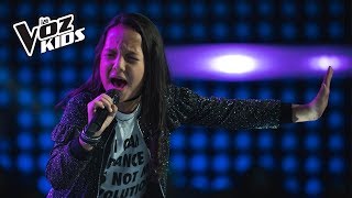 Maleja canta Veo, Veo - Audiciones a ciegas | La Voz Kids Colombia 2018