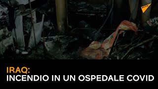 Iraq: incendio in un ospedale Covid