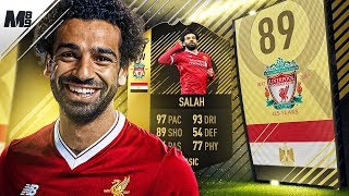 FIFA 18 SIF SALAH REVIEW | 89 SIF SALAH PLAYER REVIEW | FIFA 18 ULTIMATE TEAM