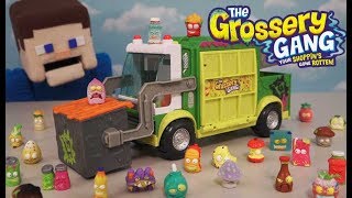 The Grossery Gang Muck Chuck Garbage Truck Putrid Power Playset Series 3 Toy Unboxing episodes