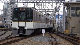 平日朝の阪神本線・なんば線尼崎駅
