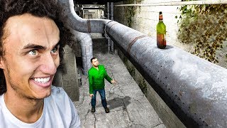 HE WAS HIDING ABOVE HIM! (GMOD Funny Moments)