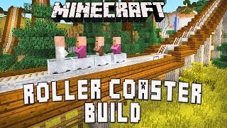 Minecraft: Building The Roller Coaster's Track Design   (Scarland Coaster Build Ep.21)
