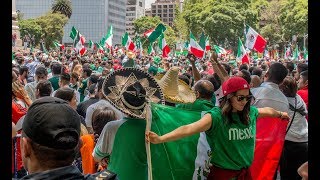 Huge Party In Mexico City after MÉXICO vs ALEMANIA ??⚽️??
