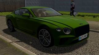 City Car Driving 1.5.6 |  Bentley Continental GT 2018 | Custom sound | +Link | 60 FPS 1080p