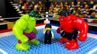 Халк против Красного Халка ? LEGO Мультик про ХАЛКА