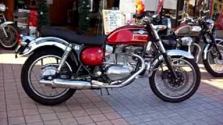 美人ライダー　美女　Kawasaki ESTRELLA RS 250　バイク動画Motorcycle