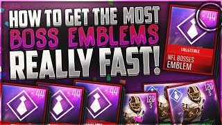 BEST WAY TO GET BOSS EMBLEMS! 44+ IN A DAY!? CRAZY BOSS GLITCH DISCUSSION!