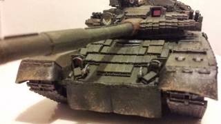 танк Т-80БВ от "Звезда"(Zvezda) масштаб 1/35