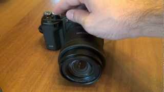 Ricoh GXR + A16 24 85mm module shutter sound