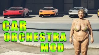 GTA 5 PC Mods - Car Orchestra Mod (Car Music Mod) 0.1