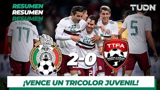 Resumen y Goles | Mexico 2 - 0 Trinidad y Tobago | Amistosos - Internacional | TUDN