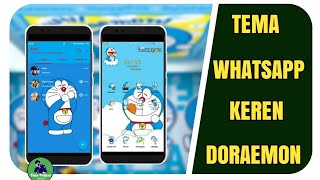 The cool Doraemon WhatsApp theme on Android | Doraemon theme