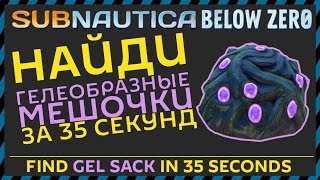 Subnautica BELOW ZERO ГДЕ НАЙТИ ГЕЛЕОБРАЗНЫЙ МЕШОЧЕК