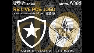 RB Live Pós jogo - Botafogo x Resende