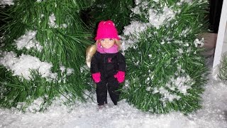 How to make a Doll Snow Suit