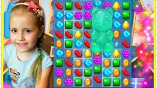 ДЕТСКАЯ ИГРА  КОНФЕТЫ РЫБКИ Candy Crush Soda Saga Android Gameplay Gummy Bears Android / iOS