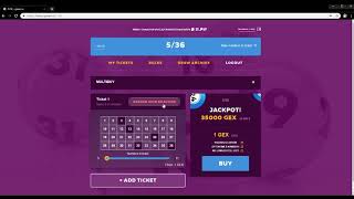 GEXAN - BLOCKCHAIN LOTTERY