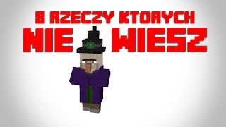 8 rzeczy, których nie wiedziałeś o Wiedźmie w Minecraft!