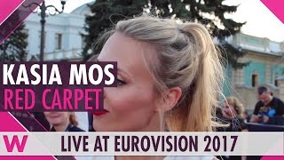 Kasia Mos (Poland) Interview @ Eurovision 2017 Red Carpet Opening Ceremony
