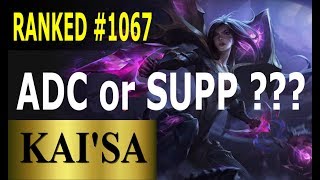 Kai'Sa ADC or Support ? Full League of Legends Gameplay [German] Let's Play LoL - Ranked #1067
