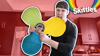 DIY GIANT SOUR SKITTLES FIDGET SPINNER!! (RARE CANDY MOD)TOYS & TRICKS