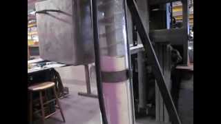 Vertical Screw Conveyor test for Nestle - powdered sugar