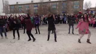 Масленица. Танцевальный флешмоб. 17 марта 2013