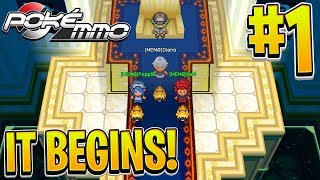 A NEW POKEMON JOURNEY BEGINS! - PokeMMO Kanto #1 [How To Join - Check Description]