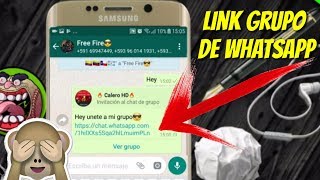 Como Crear LINK DE GRUPO de WhatsApp