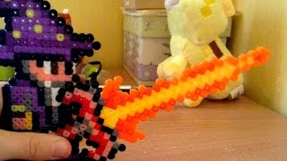 Пламенный меч из Terraria [Термомозаика]