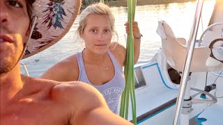 The Most Expensive Thing We Have EVER Bought for our Boat! - New Sails