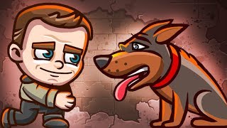 ПОБЕГ ИЗ ТЮРЬМЫ - ЛОВИМ БАНДИТОВ #5 мультик игра для детей ПРО ПОЛИЦЕЙСКОГО и СОБАКУ детская игра