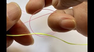 Mono to Braid Line Connection - Fishing  Knots