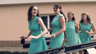 Свадебный песенный клип. Невеста поет песню на свадьбе